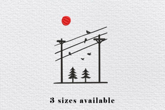 Birds on Wire Embroidery Design Review
