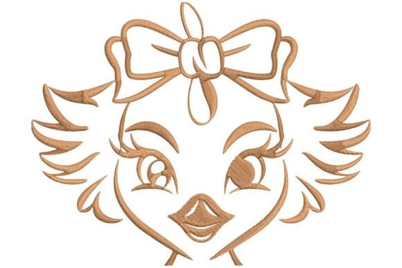 Elegant Bird with Bow Embroidery Design Review