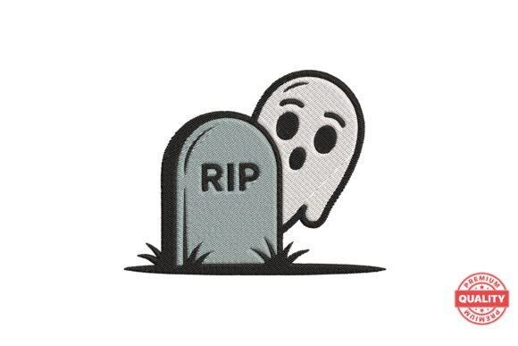 Ghost Behind Tombstone Embroidery: A Designer’s Review