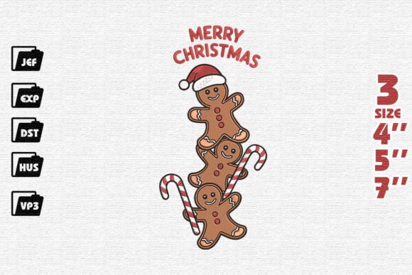 Merry Christmas Gingerbread Stack Review