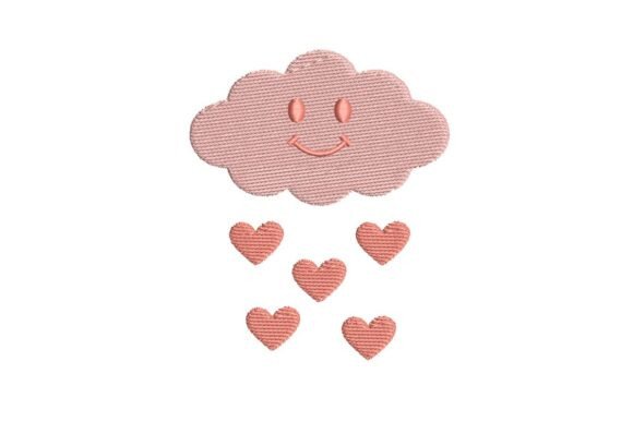 Raining Love Cloud Embroidery Design Review