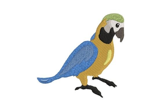 Review: Colorful Parrot Embroidery Design for Makers