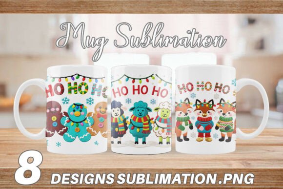 Review: Faux Embroidery Holiday Animal Mug Wrap