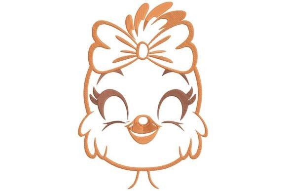 Review: Happy Chick with Bow Embroidery Design