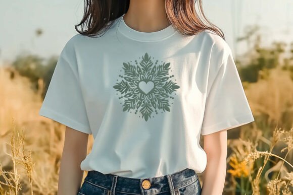 Review: Ornate Heart Snowflake Mandala Design