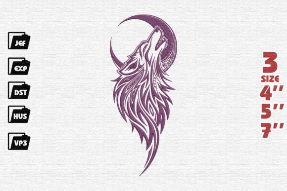 Review: Ornate Wolf & Moon Plum Design