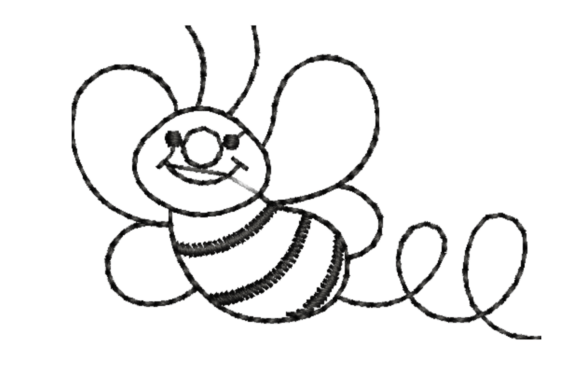 Reviewing the Cute Bee Embroidery Design for Boutique Sweatshirts