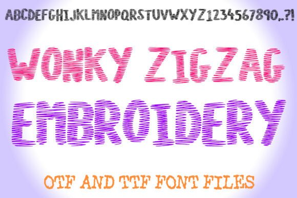 Reviewing Wonky Zigzag Embroidery for Gifts