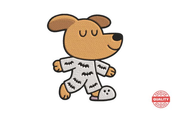 Sleepy Halloween Puppy Embroidery: A Designer’s Review