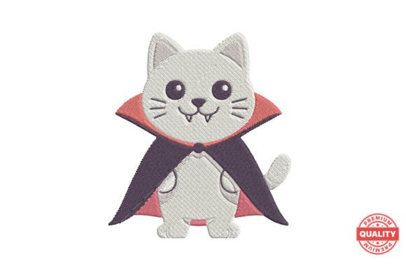 Vampire Cat Embroidery Design: A Designer’s Review